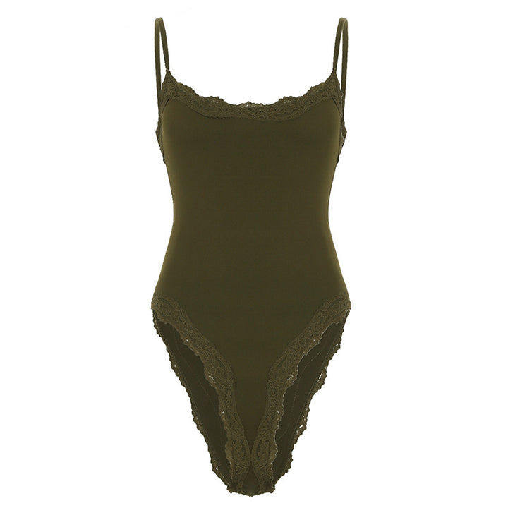 Damen Body mit eleganten Spitzendetails Drune