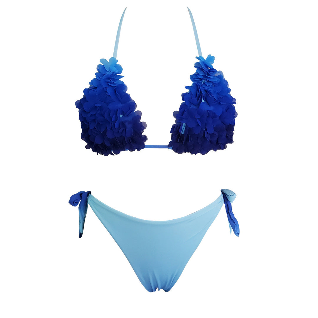 Damen Bikini-Set mit floralem Design Drune