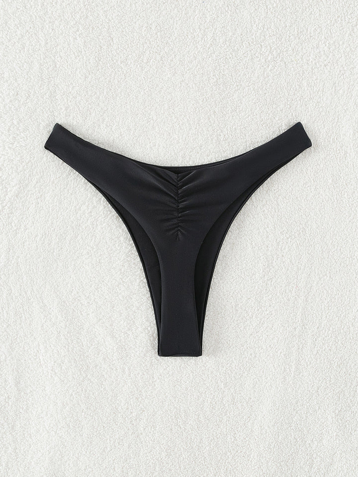 Damen Bikini-Hose mit hohem Beinausschnitt und elegantem Schnitt Drune