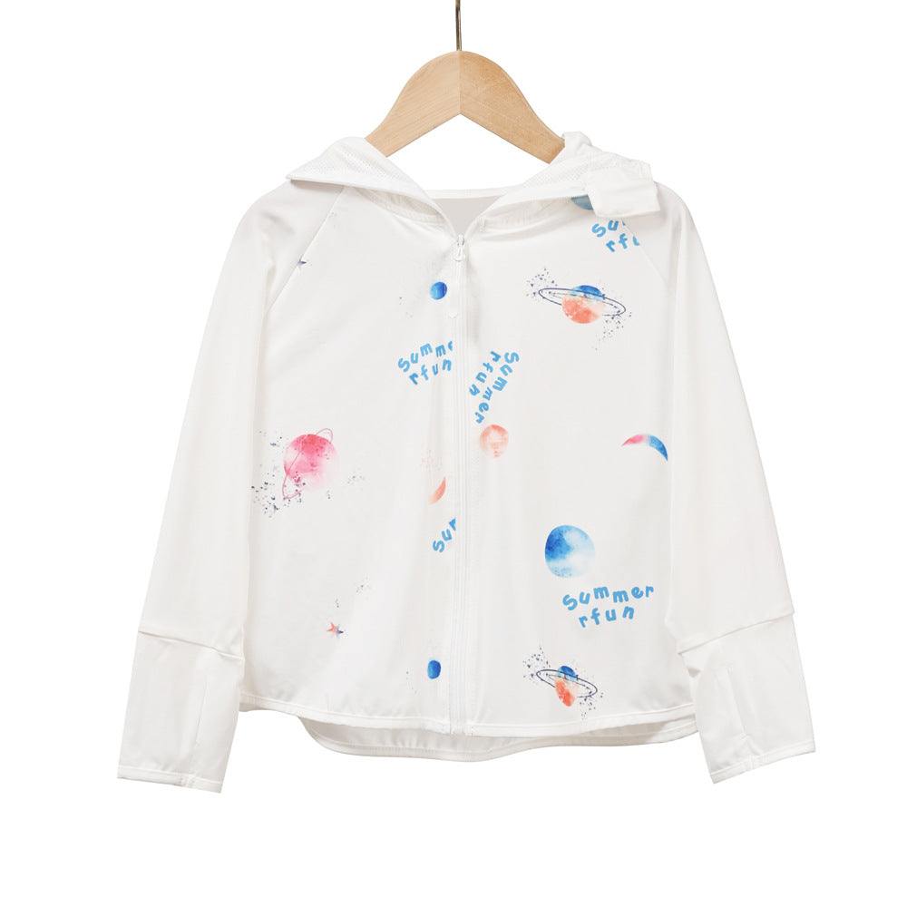 Damen atmungsaktive UV-Schutzjacke mit Kapuze Drune