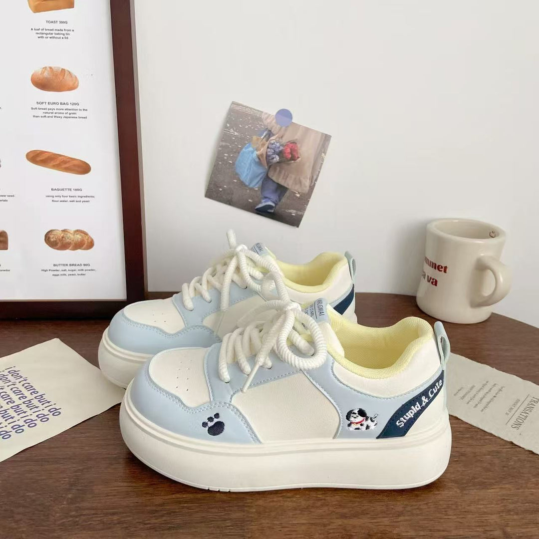 Damen Sneaker mit verspielten Tiermotiven und bequemer Dämpfung Drune