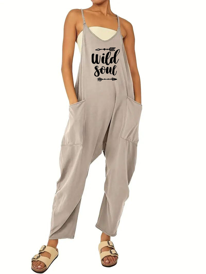 Damen Jumpsuit mit lässigem Schnitt und praktischen Taschen Drune