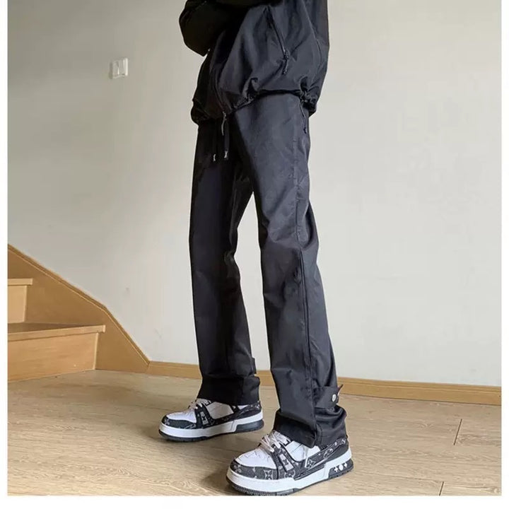 Herren modische Freizeit-Hose mit lässigem Schnitt Drune