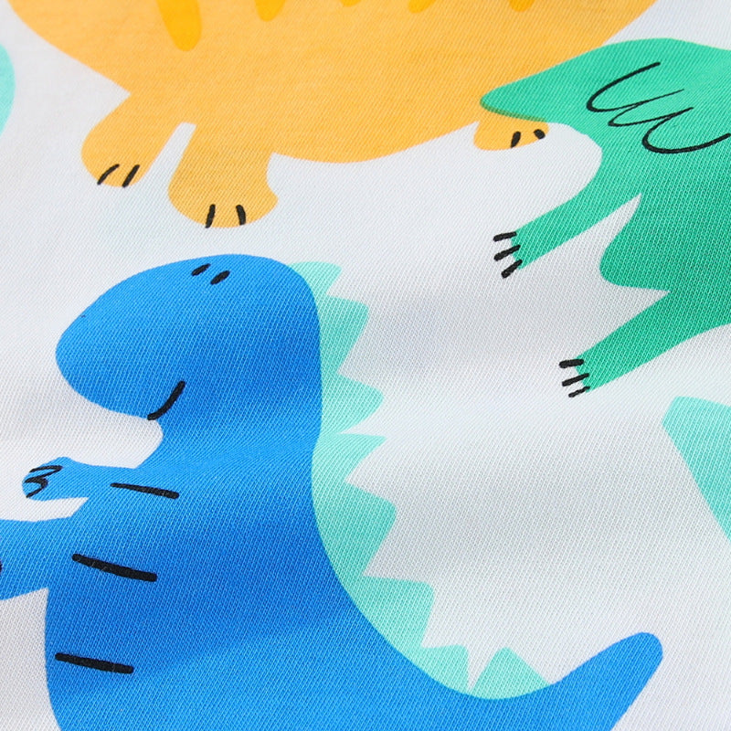 Kinder T-Shirt mit fröhlichem Dinosauriermotiv Drune
