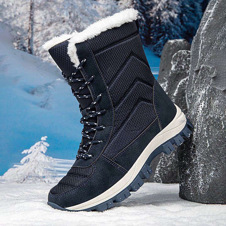 Damen Winterstiefel mit rutschfester Sohle und isolierendem Innenfutter Drune