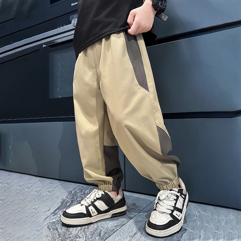 Herren Jogginghose mit modischen Details Drune