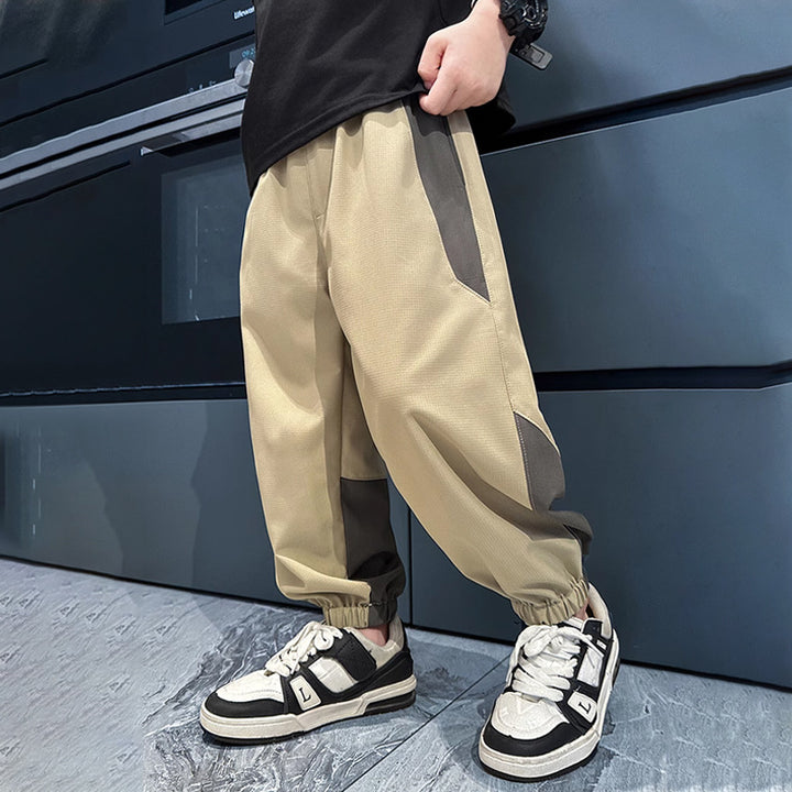 Herren Jogginghose mit modischen Details Drune