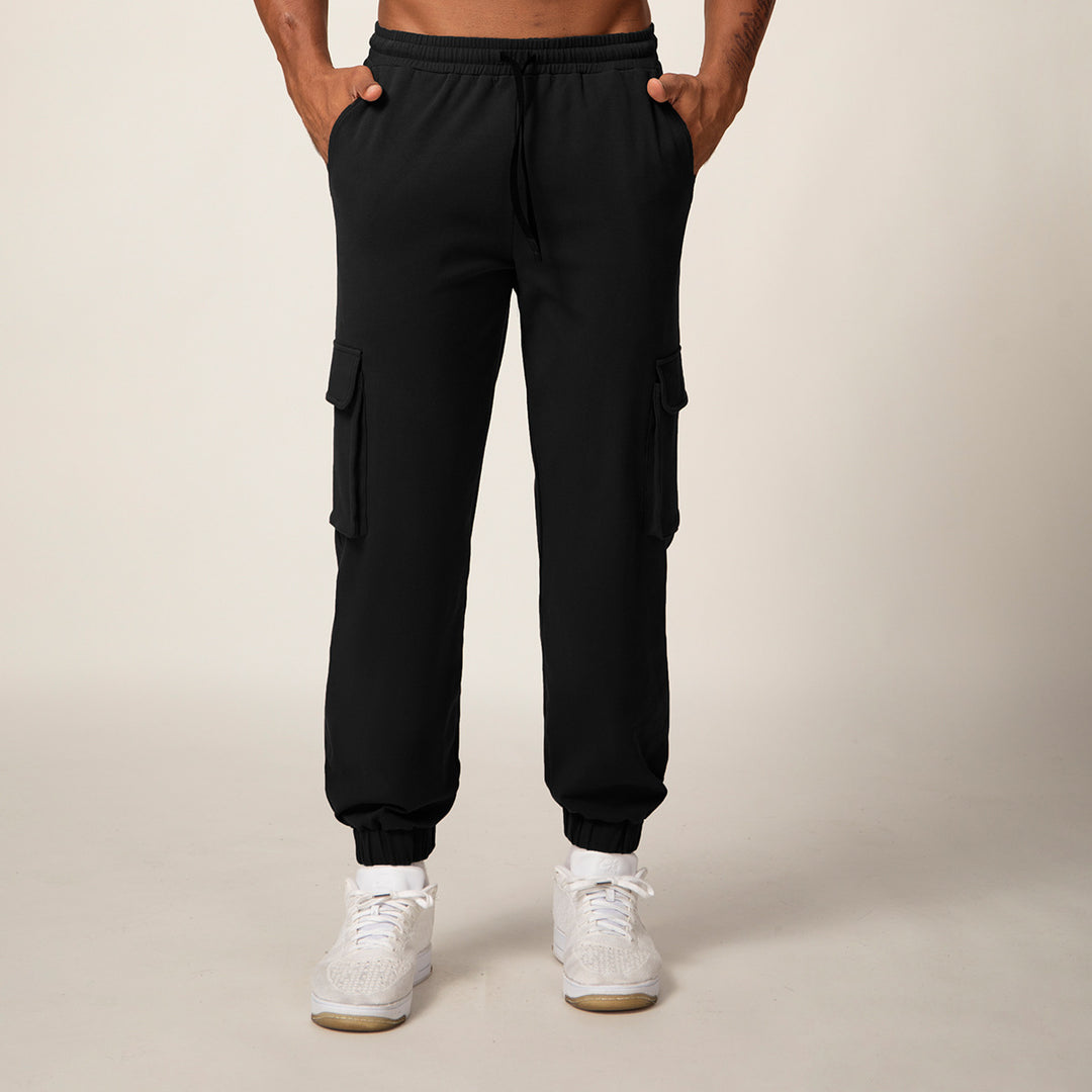Herren Cargo-Jogginghose mit elastischem Bund und praktischen Seitentaschen Drune