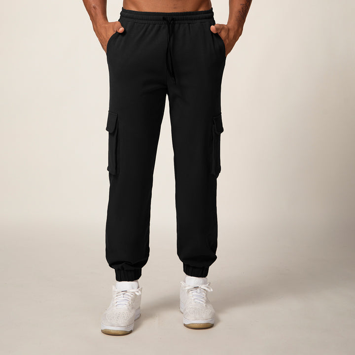 Herren Cargo-Jogginghose mit elastischem Bund und praktischen Seitentaschen Drune