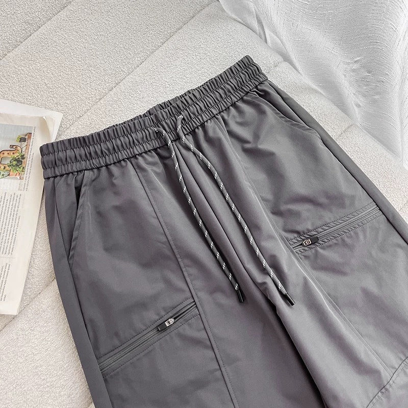 Damen Leichte und atmungsaktive Outdoor-Hose mit verstellbarem Bund Drune