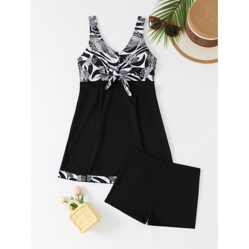 Damen Sportliches Strandkleid mit integrierten Shorts Drune