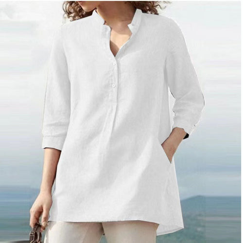 Drune | Elegante Leinenbluse