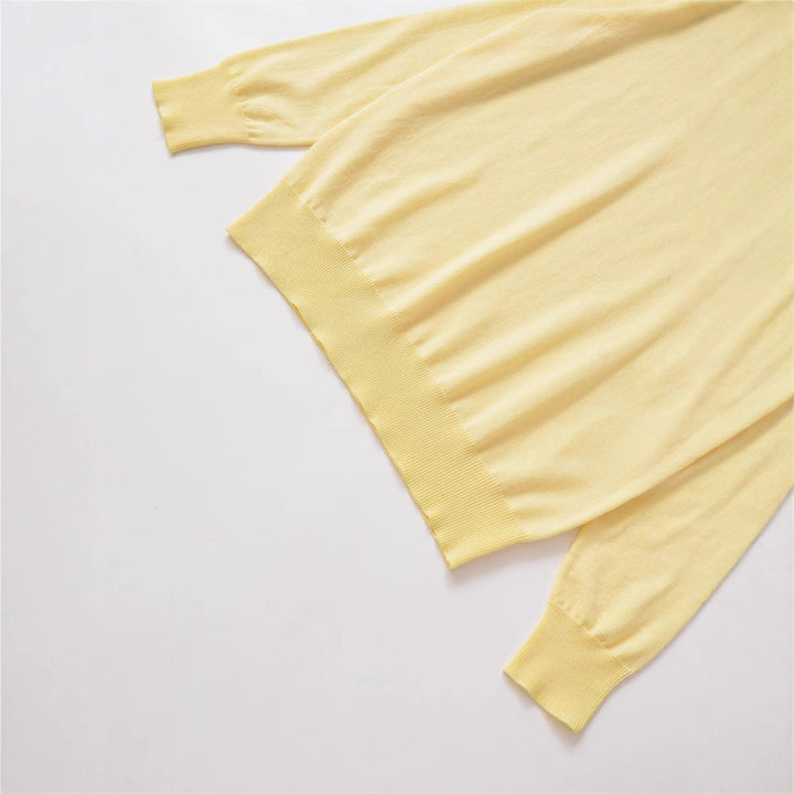 Damen lässiger Pullover aus weichem Material Drune