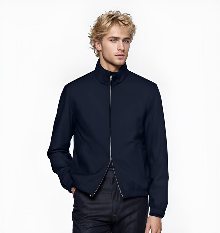 Herren leichte Freizeitjacke mit elastischem Bündchen Drune