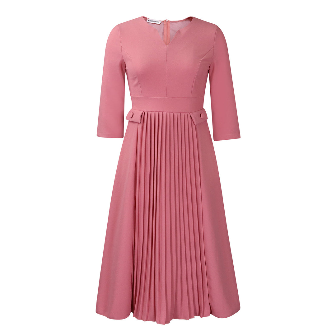 Damen Kommunionkleid mit Faltenwurf Drune