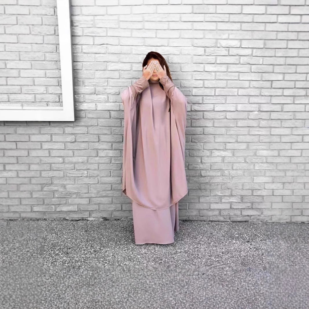 Damen Langarm Kaftan mit elegantem Schnitt und Weitem Design Drune