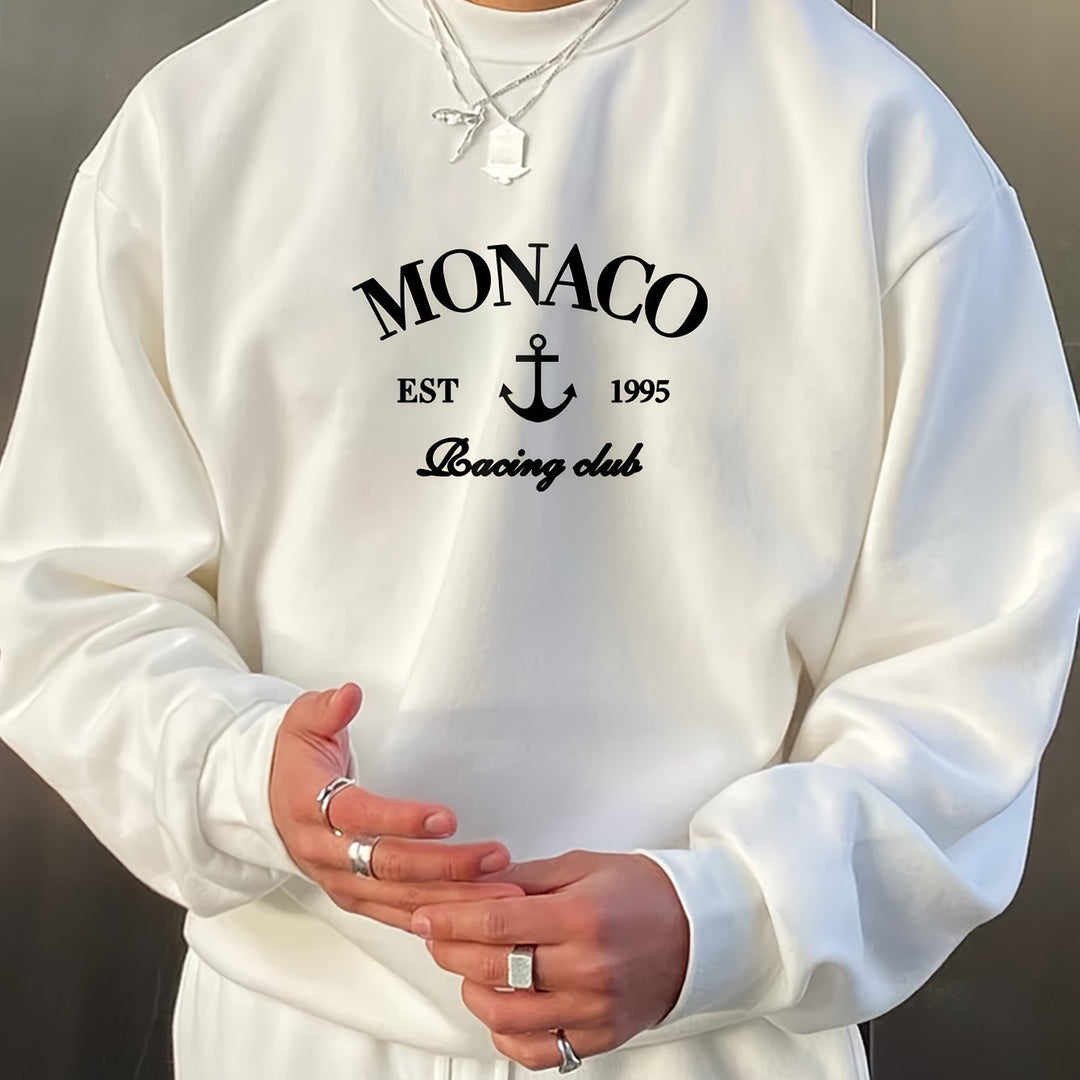 Damen Sweatshirt mit großzügigem Schnitt und einzigartigem Druck Drune