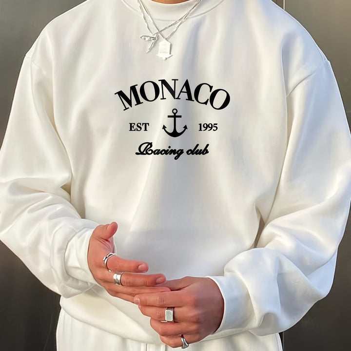 Damen Sweatshirt mit großzügigem Schnitt und einzigartigem Druck Drune