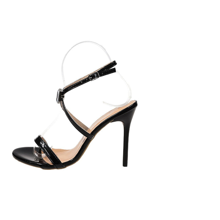 Damen Sandalen mit elegantem Riemen und feinem Absatz Drune