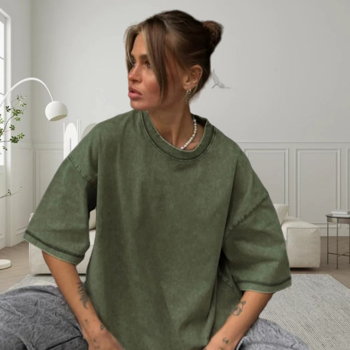 Damen Oversized Kuschelshirt Drune