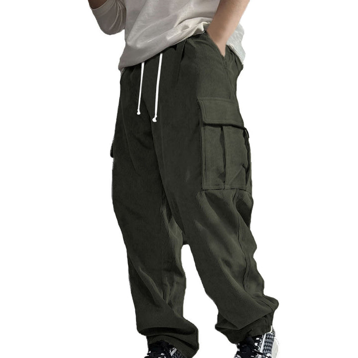 Herren Cargohose mit lockerer Passform und vielseitigen Seitentaschen Drune