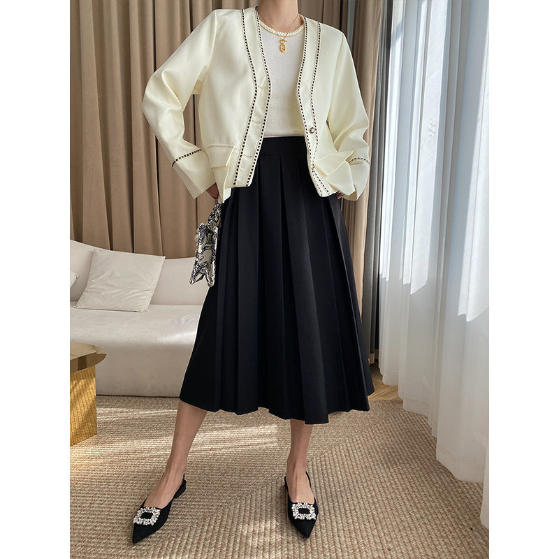 Damen Maßgeschneiderter Blazer mit dekorativem Besatz Drune