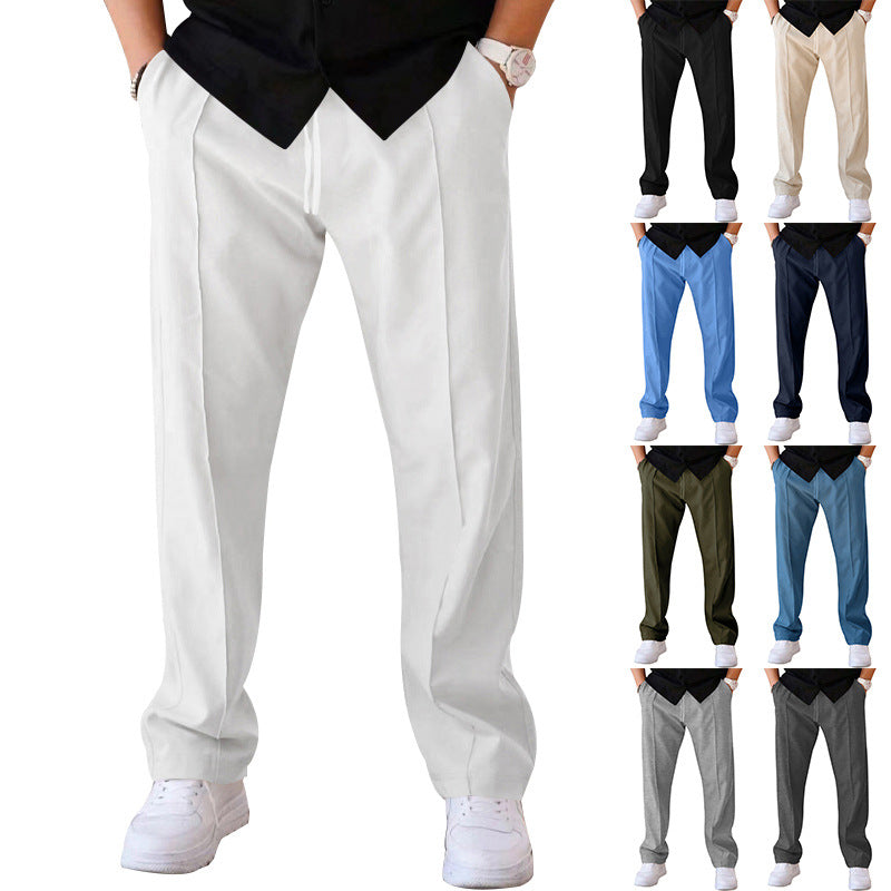 Herren Bequeme Freizeit-Hose mit elegantem Schnitt und atmungsaktiven Eigenschaften Drune