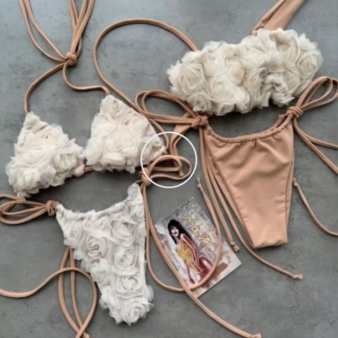 Damen Bikiniset mit floralem Design Drune