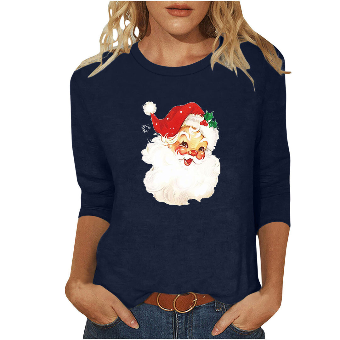 Damen Sweatshirt mit festlichem Weihnachtsmotiv Drune