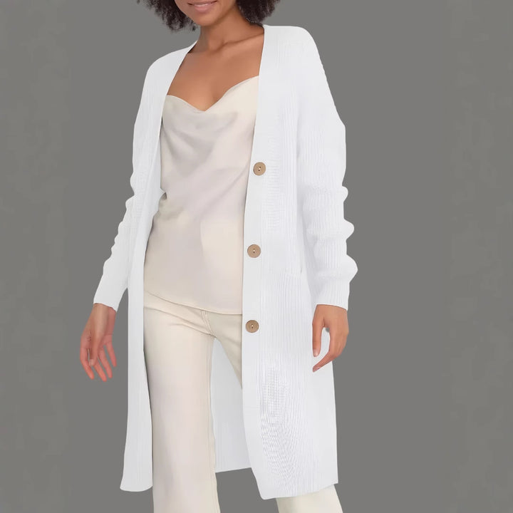 Damen Strickjacke mit hochwertigen Knöpfen Drune