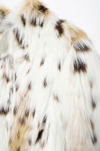 Drune | Leopardenmuster Fauspelzjacke