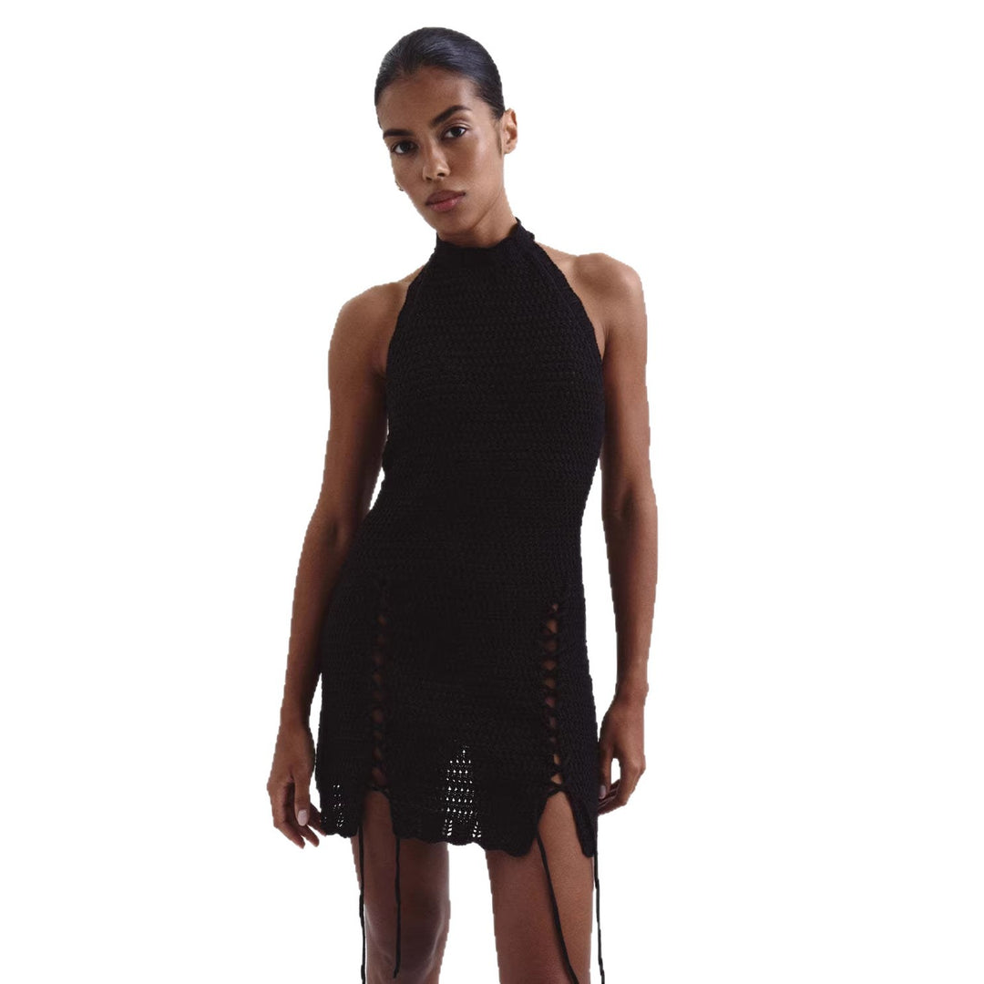 Damen Netzschal-Kleid Drune