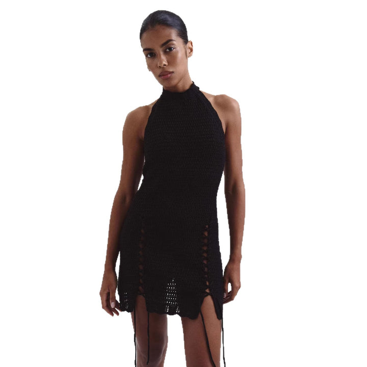 Damen Netzschal-Kleid Drune