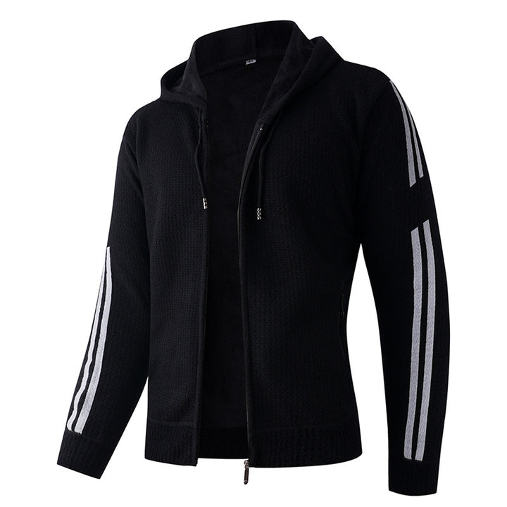 Herren Sportliche Kapuzenjacke mit weichem Innenfutter Drune
