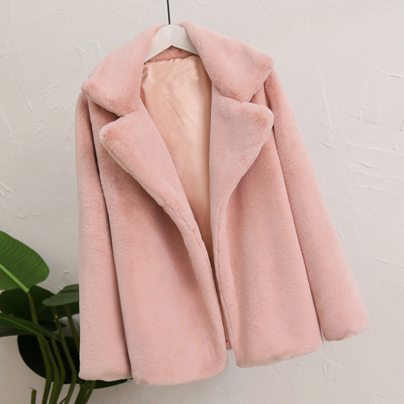 Damen Flauscher Mantel Drune