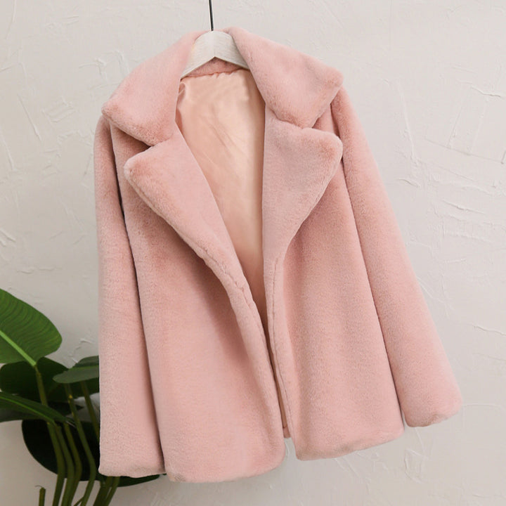 Damen Flauscher Mantel Drune