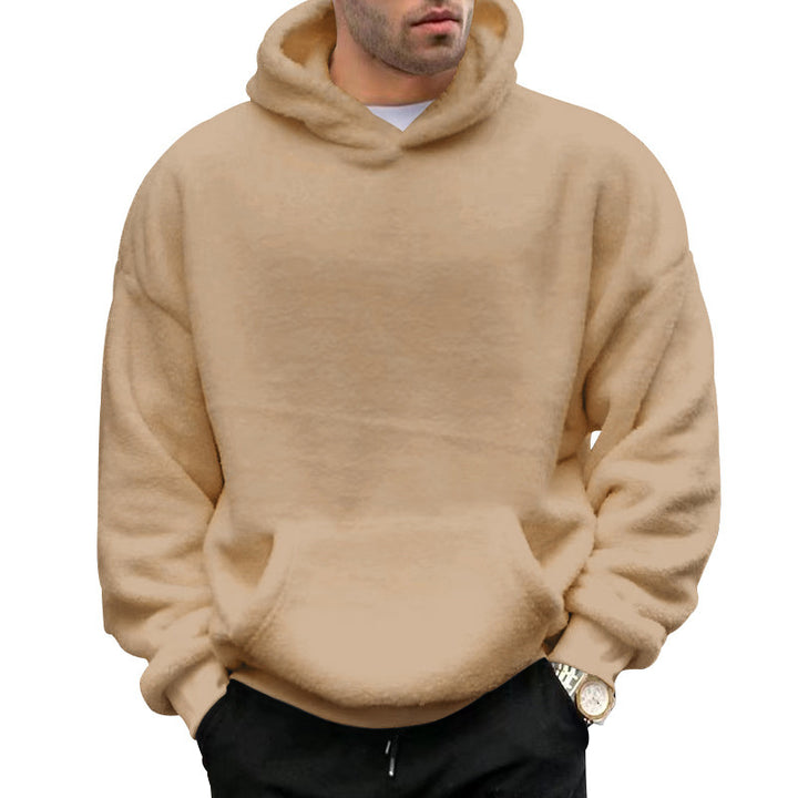 Herren bequemer Oversized Kapuzenpullover Drune
