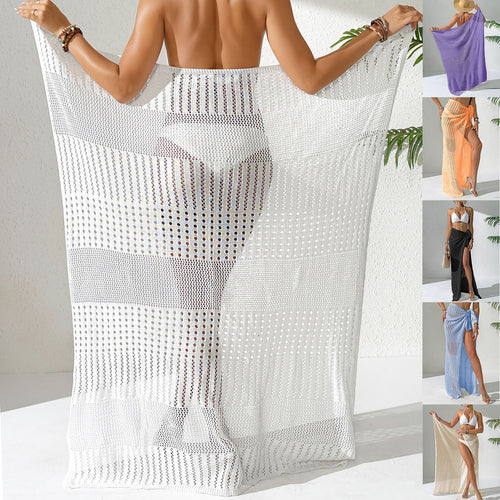 Damen luftiger Häkel-Strandsarong Drune