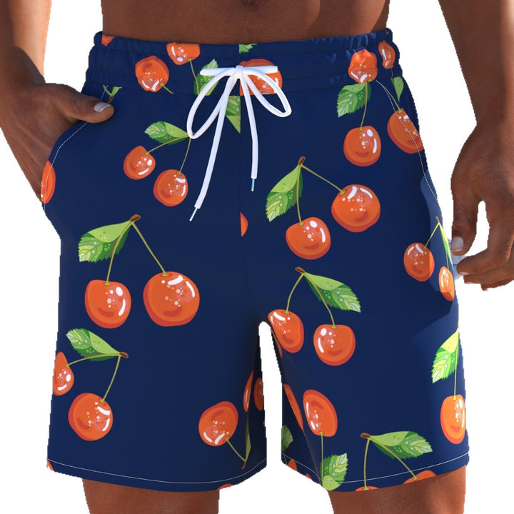 Herren Schwimmmode mit frischem Kirschdesign und bequemer Passform Drune