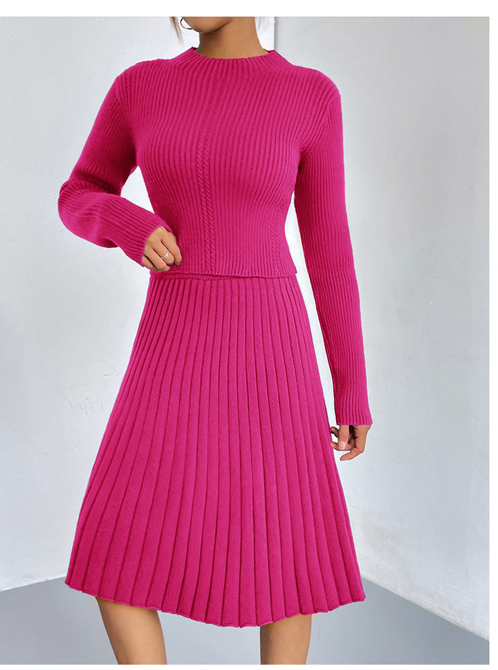 Drune | A-Linie Rock Strickpullover Set