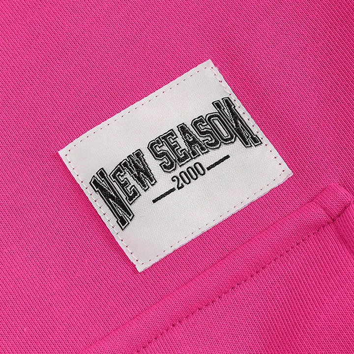 Damen lässige Cargo-Hose mit weitem Schnitt und elastischem Bund Drune
