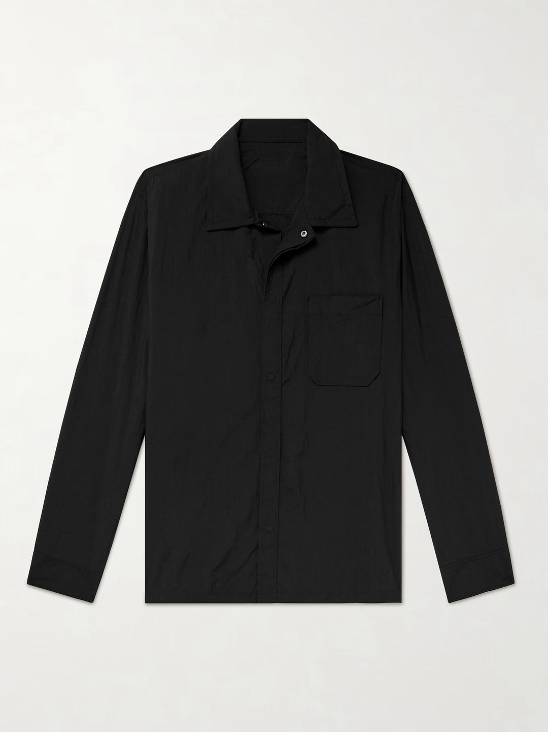 Herren vielseitige Hemdbluse mit aufgesetzter Brusttasche und schickem Kragen Drune