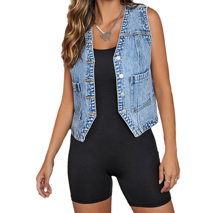 Damen Jeansweste Drune
