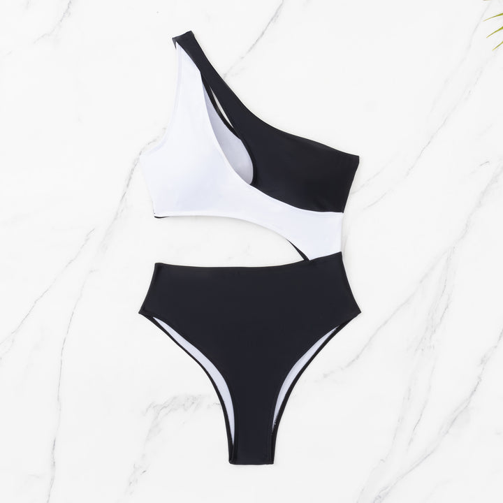 Damen Einteiler mit asymmetrischem Schnitt Drune