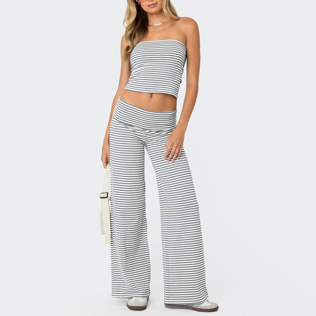 Damen Lounge-Set aus weichem Baumwollmix Drune