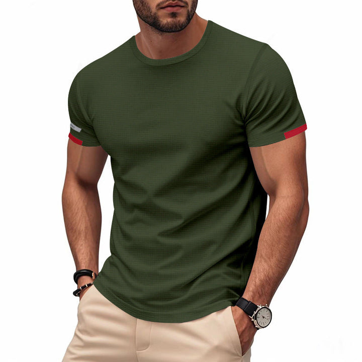 Herren Funktions-T-Shirt mit atmungsaktivem Design und reflektierenden Details Drune