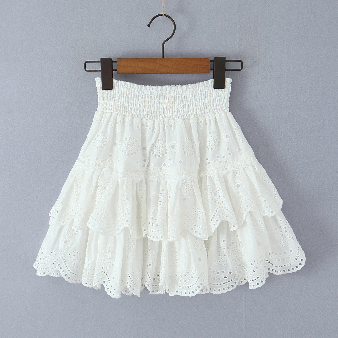 Damen Baumwoll Rüschenshorts Drune