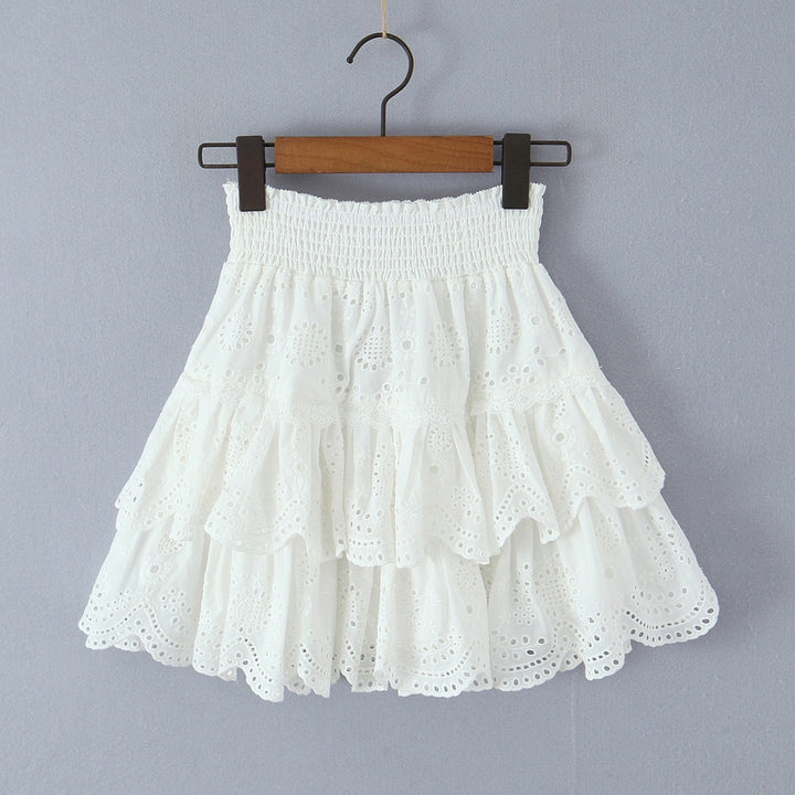 Damen Baumwoll Rüschenshorts Drune