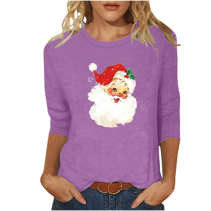 Damen Sweatshirt mit festlichem Weihnachtsmotiv Drune