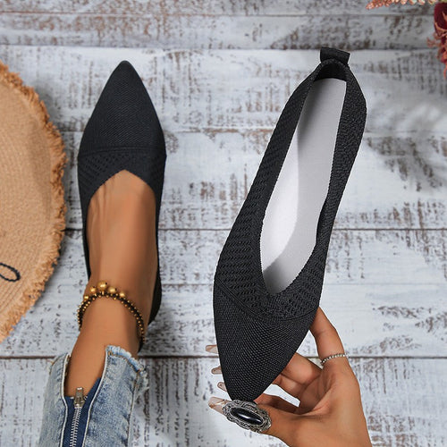 Damen Elegante und bequeme Slipper mit atmungsaktivem Obermaterial Drune